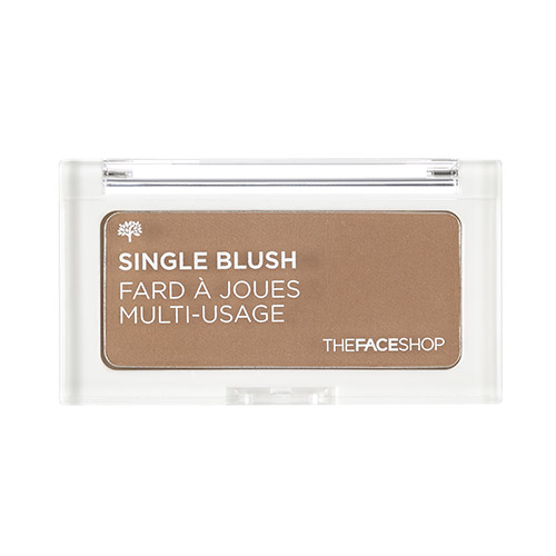 SINGLE BLUSH 修容粉餅-BR2 / 3~4g / 售價約台幣140元
說到修容,要找一款好用適合的修容粉餅真的不容易!這款顏色恰當,不會過深或過亮,只需要使用一點點的量,就很顯色,用起來若有似無,以假亂真,沒人知道你偷偷修過臉XDDD
