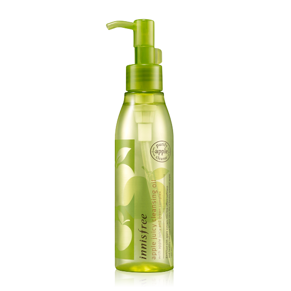 Apple Juicy卸妝油 / innisfree / 150ml 台幣售價約370元
獲得4-Free安心處方認證的產品,是敏感皮膚也能夠安心使用的卸妝油。洗淨力強,不會黏膩,是款可以乾淨卸妝的產品。