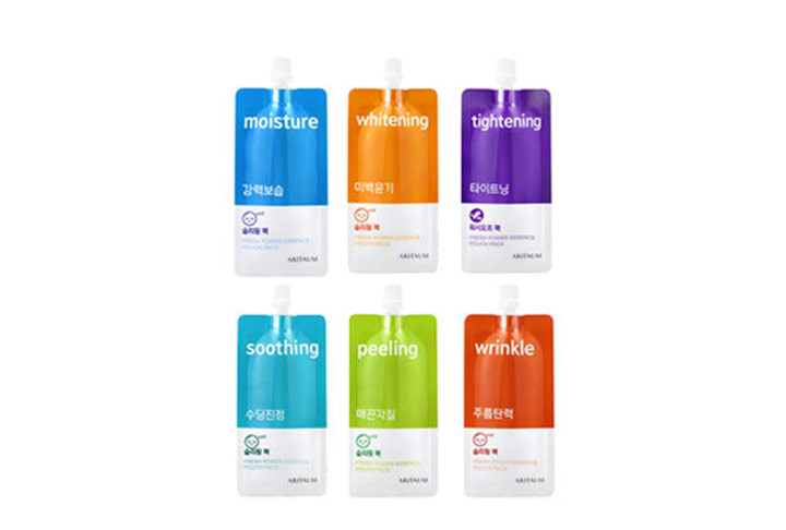 Fresh Power Essence Pouch Pack / 10ml / 1,000韓圜(台幣約28元)
推薦的小編說:容量多餘一次使用的量,但是因為是可以良好保存的包裝,所以可以分量使用這點非常棒。常會有買一送一的活動,只要每次活動期間一展開,就勢必入手的商品,價格實惠很棒!