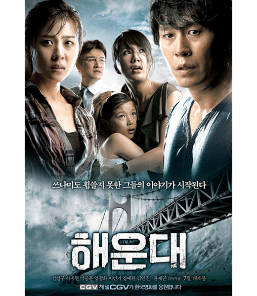 #11. 大浩劫(2009年)
觀看人數 : 1145萬3338名
韓國首部災難片,成本高達140億,故事主要圍繞在韓國釜山的旅遊勝地海雲臺,突如其來的一場海嘯把所有人的幸福無情地摧毀…。
