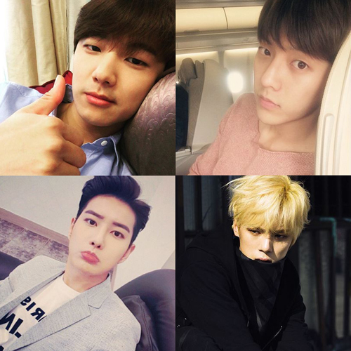 # 敏赫
CNBLUE 敏赫(姜敏赫) / BTOB 旼赫(李旼赫)
Block B B-Bomb(李敃赫) / MONSTA X 玟赫(李玟赫)