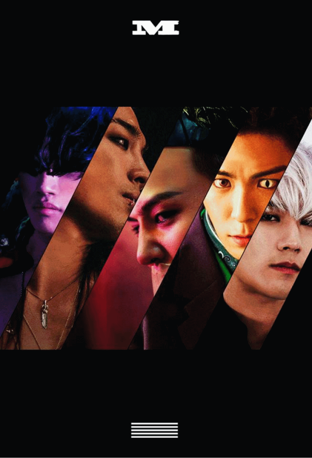 最佳男子團體獎: BIGBANG, EXO, 防彈少年團, SHINee, Super Junior, 神話