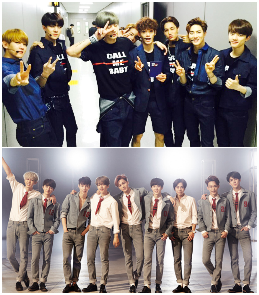 2015.06.03 EXO《Love Me Right》
今年 3 月發行第二張正規專輯的 EXO,在 6 月的時候推出了第二張正規的改版專輯《Love Me Right》,輕快的曲風和華麗的排舞,讓他們再度拿下許多一位,得到很好的成績。