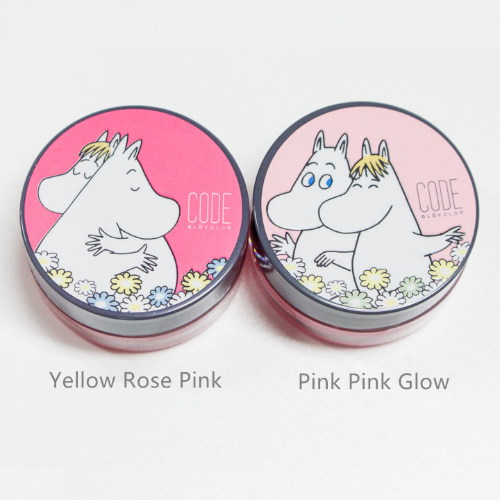 ▶ Code Glokolor M.Tint Lipbalm MOOMIN系列Yellow Rose Pink, Pink Pink Glow
(價錢 : 各KRW7,000)