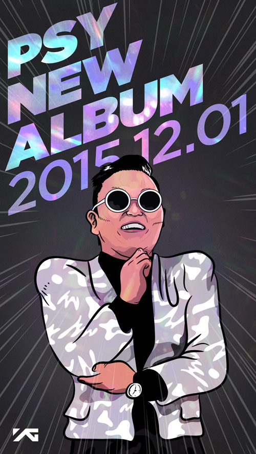 YG官方也公布PSY將在12月1日回歸
繼收錄'江南Style'的正規專輯'PSY6甲'後 推出睽違3年5個月的正規專輯
不知道這次又會帶來什麼樣的作品 會不會又再次吹起一股旋風呢
就讓我們看下去吧~