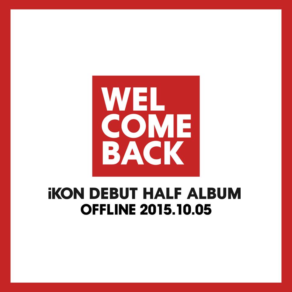 ★ No.2 :: iKON 82,208 張 ★
被譽為怪物新人的 iKON 在 10 月初發表了出道半專輯《WELCOME BACK》,新人有這樣的成績真的很厲害耶!難怪大家都會說 2015 年出道的團體,各個都是怪物新人啊XD