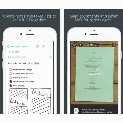 ♯ Evernote
想要規劃完美的行程只要有Evernote就能搞定! 可以蒐集各種不同資訊以多種形式記下,隨時隨地同步處理,還能和朋友一起分享討論旅程景點,飽兒非常推薦喔 !