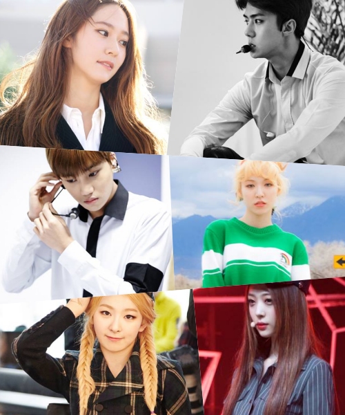 帥哥美女特別多的94Line~~有Krystal、Sulli、秀智、Kai、世勳、Wendy、瑟琪等,其中Krystal、Sulli、秀智、姜知英也曾經組成特別組合上音樂節目表演過