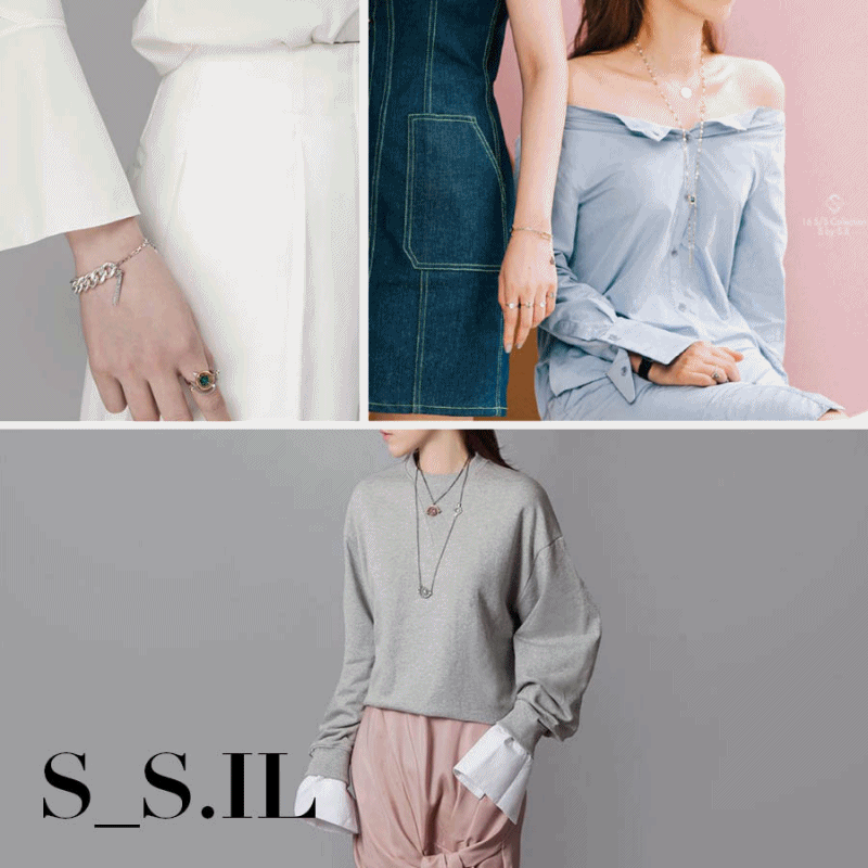 第二個品牌“SAINT S.IL”
可以說這個品牌完全是託SNS的福才被更多的人知曉的呢~
設計師優秀的時尚感和隨性的層疊搭配,讓人很難不喜歡她的品牌!