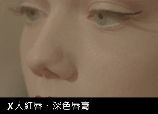 ☛雖然女生很愛,但紅脣在男生中的接受度好像真的不高耶
男生還是喜歡比較粉嫩的粉、桃紅色吧~~~~~
真的想畫紅唇的話建議可以用咬唇的方式去化,接受度會比全紅唇高喔!