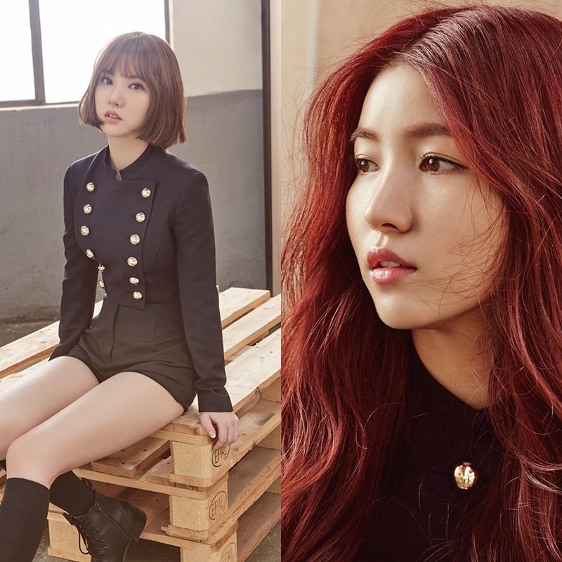 gfriend sowon&eunha 小女友队内也有超萌身高差呢!