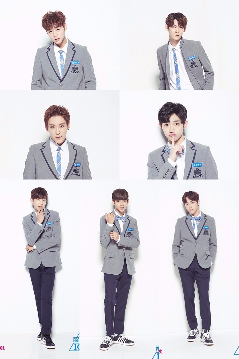 173公分(左至右) 上排 maroo-朴志训 starroad