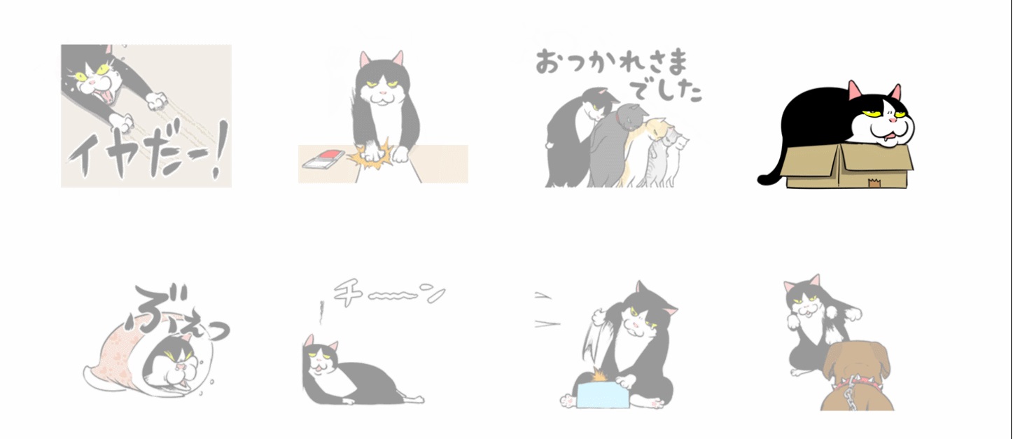 超有事的傲娇猫动画贴图合辑