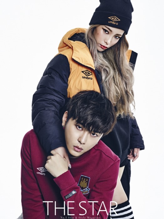 龙俊亨和heize的首次合作歌曲-(别回来() 自2016/4/14发行,时隔1年多