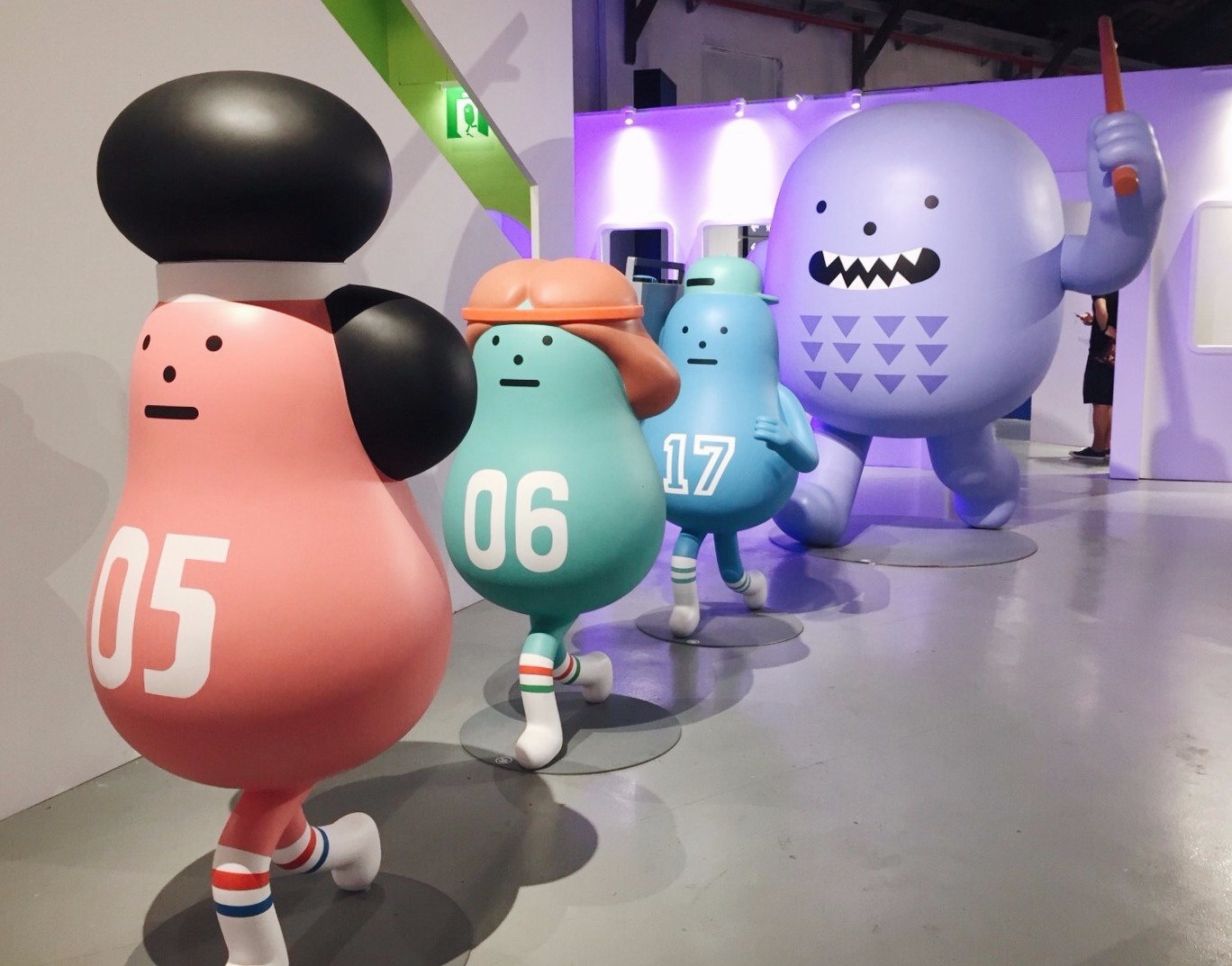 一起来看韩国的黏黏怪物展